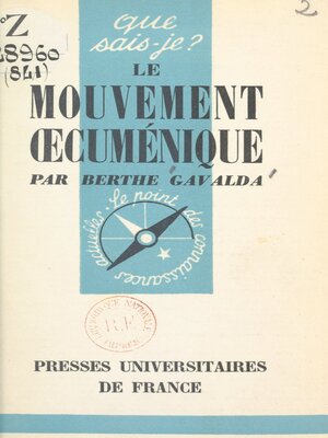 cover image of Le mouvement œcuménique
